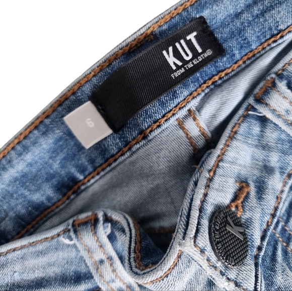 Kut from the Kloth Connie Ankle Skinny Step-Hem Jeans Size 6. - Picture 11 of 14